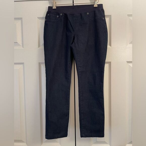 Chico’s Platinum Dark Blue Jeans Size. 00 (2) - Picture 1 of 6
